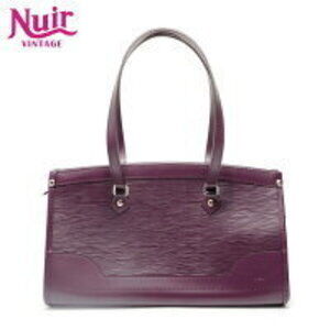 Louis Vuitton Epi Madeleine Shoulder Bag Purple